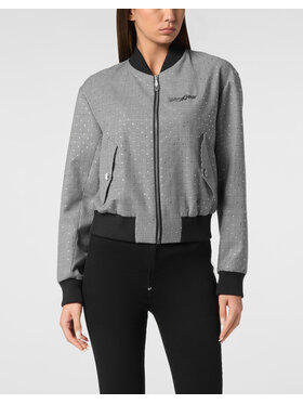 PHILIPP PLEIN PHILIPP PLEIN Bunda bomber 24593 Černá Regular Fit