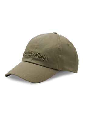 Calvin Klein Calvin Klein Czapka z daszkiem Embroidery K50K505737 Zielony