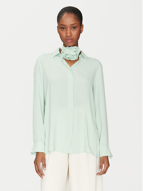 Marella Marella Camicia Inaco 2513111161 Verde Regular Fit