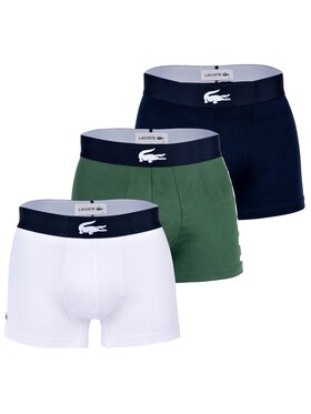 Lacoste Lacoste Set 3 perechi de boxeri 5H1291 Colorat