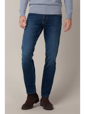 Lancerto Lancerto Spodnie materiałowe Guido SP113225000014 Granatowy Slim Fit