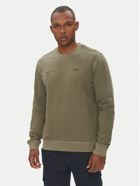 Aeronautica Militare Aeronautica Militare Pulóver 251FE1991F583 Khaki Regular Fit