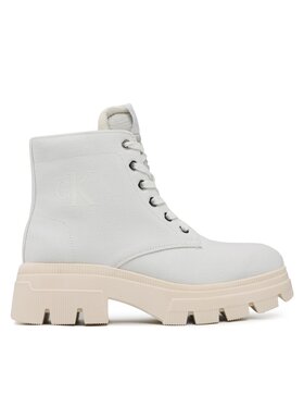 Calvin Klein Jeans Calvin Klein Jeans Trapery Chunky Boot Vintange Tongue YW0YW00947 Biały