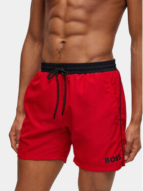 Boss Boss Plavecké šortky Starfish 50469302 Červená Regular Fit