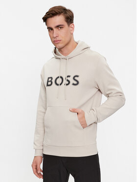 Boss Boss Bluza Soody 1 50504750 Beżowy Regular Fit