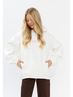Mirons Mirons Bluza soft Biały Oversize