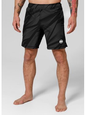 PITBULL PITBULL Szorty Spodenki Czarny Regular Fit