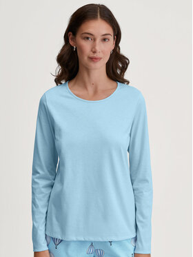 Calida Calida Longsleeve 15193 Niebieski Regular Fit