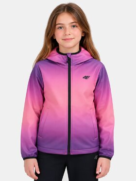 4F 4F Kurtka przejściowa 4FJWAW26TSOFF603 Różowy Active Fit