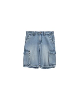 Coccodrillo Coccodrillo Szorty materiałowe WC6123302CJB-014 Niebieski Regular Fit