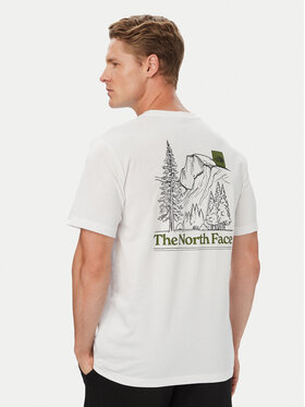 The North Face The North Face T-Shirt Monte Reg Ss NF0A8JAV Λευκό Regular Fit