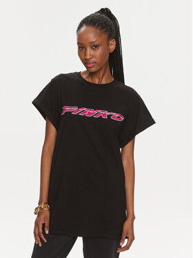 PINKO Pinko T-shirt 103138 A1P7 Crna Relaxed Fit