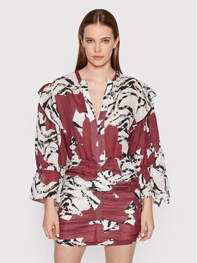 IRO IRO Vestito da giorno Hura AQ541 Bordeaux Regular Fit