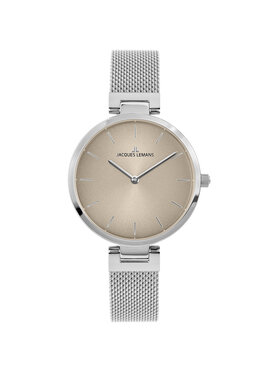 Jacques Lemans Jacques Lemans Zegarek 1-2110B Srebrny