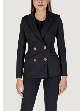 Rinascimento Rinascimento Kurtka damska CFC0122829003 Czarny Regular Fit