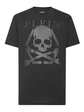 PHILIPP PLEIN PHILIPP PLEIN Tričko 12857 Čierna Regular Fit