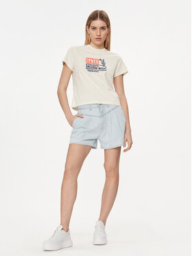 Levi's® Majica Graphic Classic A2226-0071 Bela Regular Fit