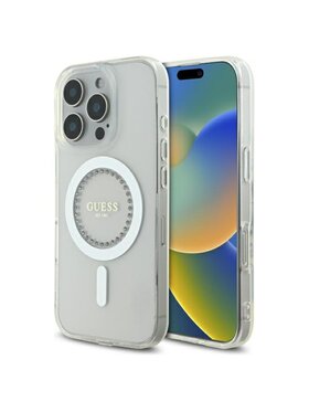 Guess Guess Etui na telefon Apple iPhone 16 Pro Max Biały