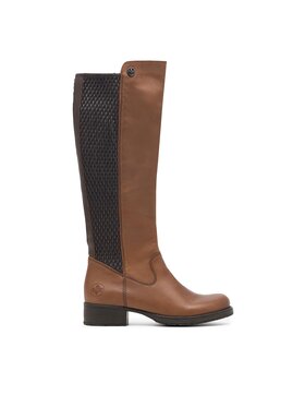 Rieker Rieker Kozačky Z9591-22 Hnědá