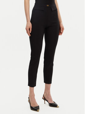 Elisabetta Franchi Elisabetta Franchi Stoffhose PA-077-51E2-V320 Schwarz Regular Fit