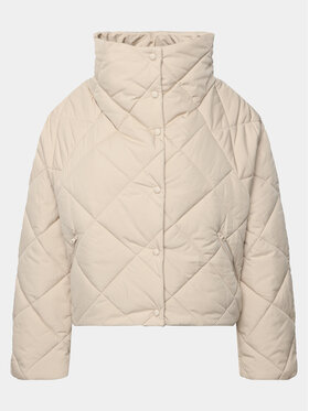 Sisley Sisley Пухено яке 2WDYLN02M Бежов Wide Fit