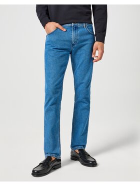 Wrangler Wrangler Jeansy GREENSBORO Niebieski Straight Leg