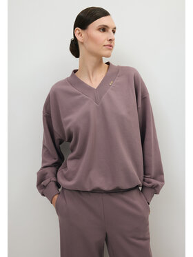 BIZUU BIZUU Bluzka ORSINI OVERSIZED Fioletowy Standard Fit