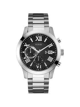 Guess Guess Zegarek W0668G3 Srebrny