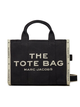 Marc Jacobs Marc Jacobs Дамска чанта The Jacquard Medium Tote Bag M0017027 Черен