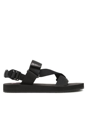 Jack Wolfskin Jack Wolfskin Sandále Urban Entdeckung Belt Sandal W 4056801 Čierna