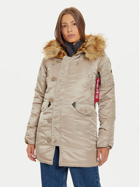 Alpha Industries Alpha Industries Striukė 113007 Ruda Regular Fit