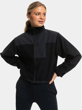 Roxy Roxy Polar Wow Zip Up Jkt Plfl ERJPF03141 Gri Regular Fit