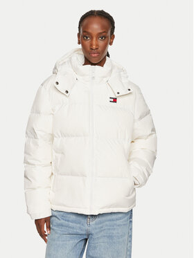 Tommy Jeans Tommy Jeans Μπουφάν πουπουλένιο Alaska DW0DW18610 Λευκό Regular Fit