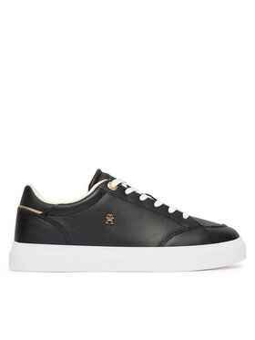 Tommy Hilfiger Tommy Hilfiger Sportcipők Th Chic Cupsole FW0FW09106 Fekete