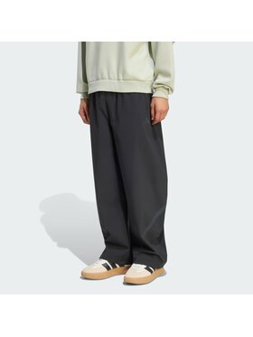 adidas adidas Spodnie materiałowe 165636 Czarny Loose Fit