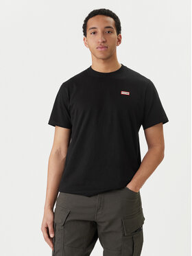 Hunter Hunter T-Shirt Essentials HARM0085252 Schwarz Regular Fit