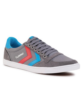 Hummel Hummel Tenisky Silmmer Stadil Low 63512-0528 Šedá