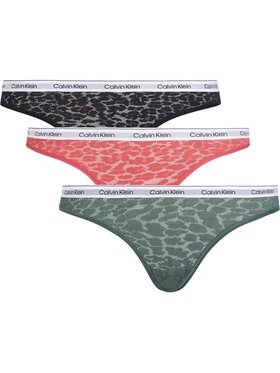 Calvin Klein Calvin Klein Figi brazylijskie BRAZILIAN 3PK 000QD5068E Kolorowy
