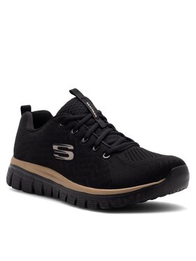 Skechers Skechers Sneakers GRACEFUL 12615 BKRG Schwarz