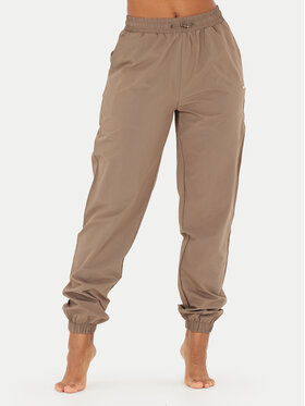 Athlecia Athlecia Teplákové kalhoty Hero W Track EA233336 Hnědá Regular Fit