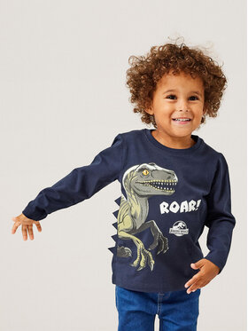 NAME IT NAME IT Majica JURASSIC WORLD 13213070 Tamnoplava Regular Fit