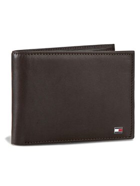 Tommy Hilfiger Tommy Hilfiger Große Herren Geldbörse Eton Cc And Coin Pocket AM0AM00651/83361 Braun