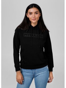 PITBULL PITBULL Bluza Bluza damska z kapturem Georgia S Czarny Regular Fit