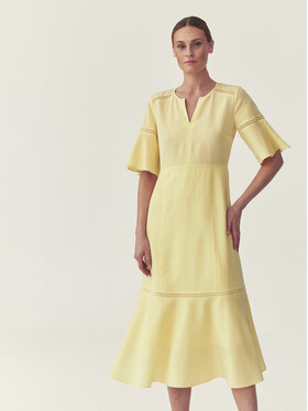 TATUUM TATUUM Sukienka codzienna BUSSA Szary Flare Fit