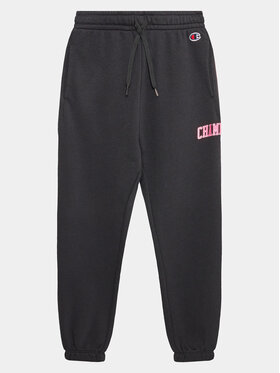 Champion Champion Pantaloni trening Bookstore 404656 Negru Regular Fit