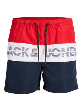 Jack&Jones Jack&Jones Szorty kąpielowe 12227260 Czerwony Regular Fit