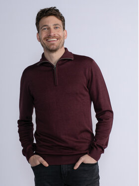 Petrol Industries Petrol Industries Светр M-3030-KWC207 Бордовий Slim Fit