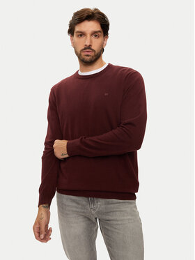 Wrangler Wrangler Sweter 112357203 Brązowy Regular Fit