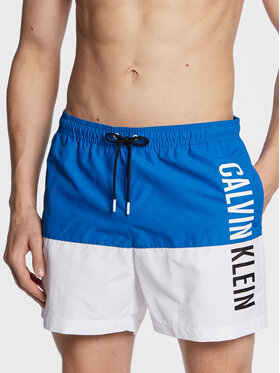 Calvin Klein Swimwear Calvin Klein Swimwear Szorty kąpielowe KM0KM00796 Niebieski Regular Fit