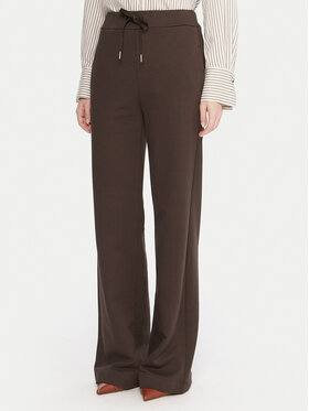 Maryley Maryley Долнище анцуг 25IB558/07CO Кафяв Relaxed Fit